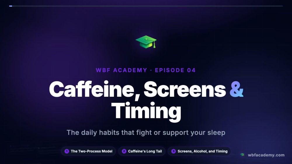Caffeine, Screens & Timing