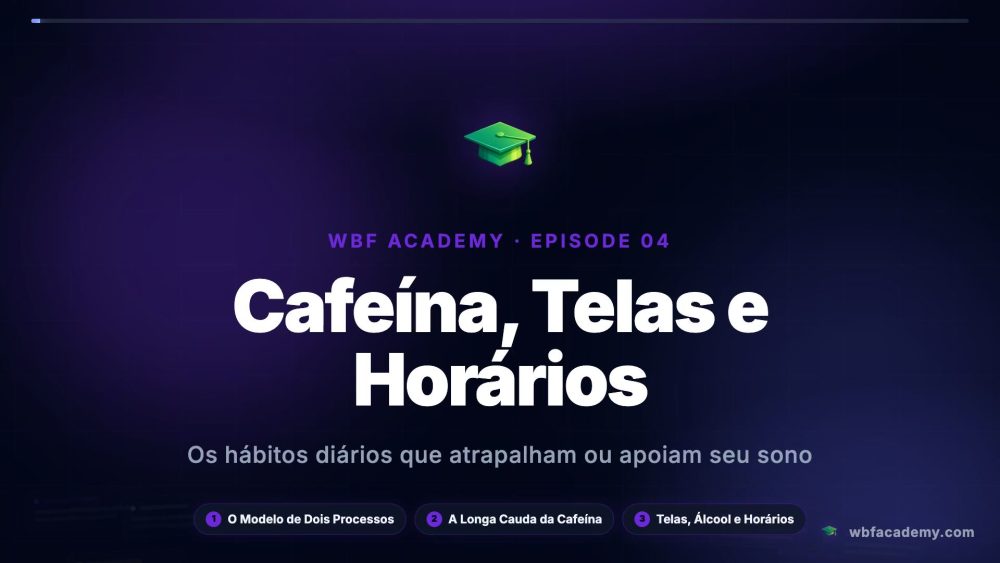 Cafeína, Telas e Horários
