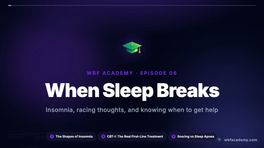 When Sleep Breaks