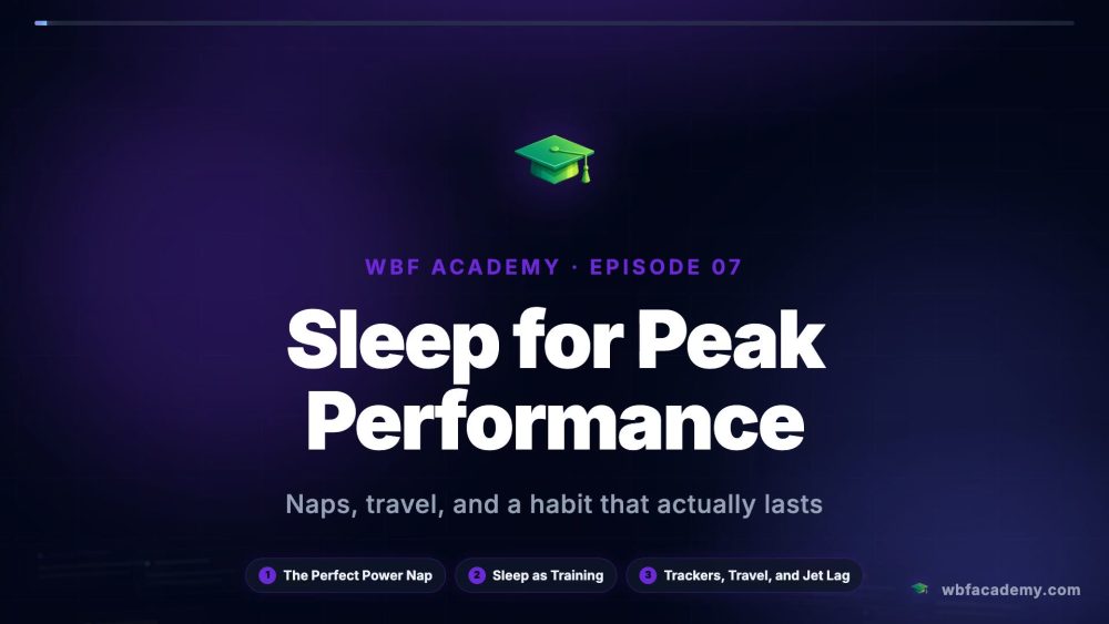 Sleep for Peak Performance