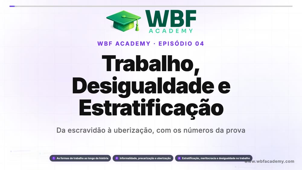 Trabalho, Desigualdade e Estratificação