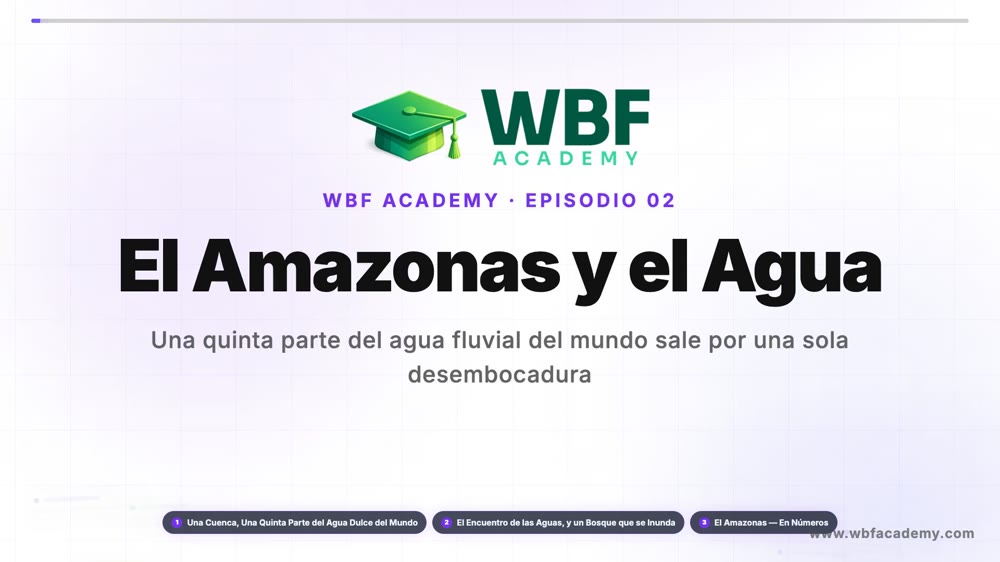 El Amazonas y el Agua