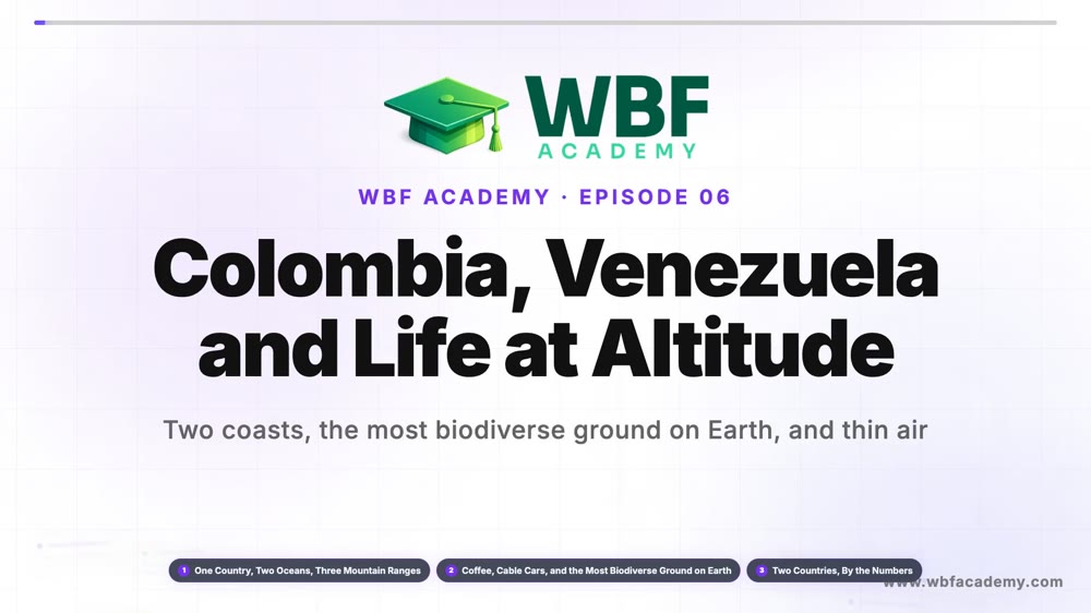 Colombia, Venezuela and Life at Altitude