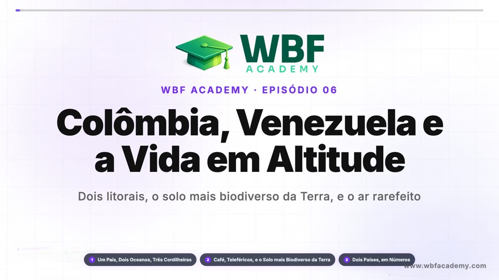 Colômbia, Venezuela e a Vida em Altitude