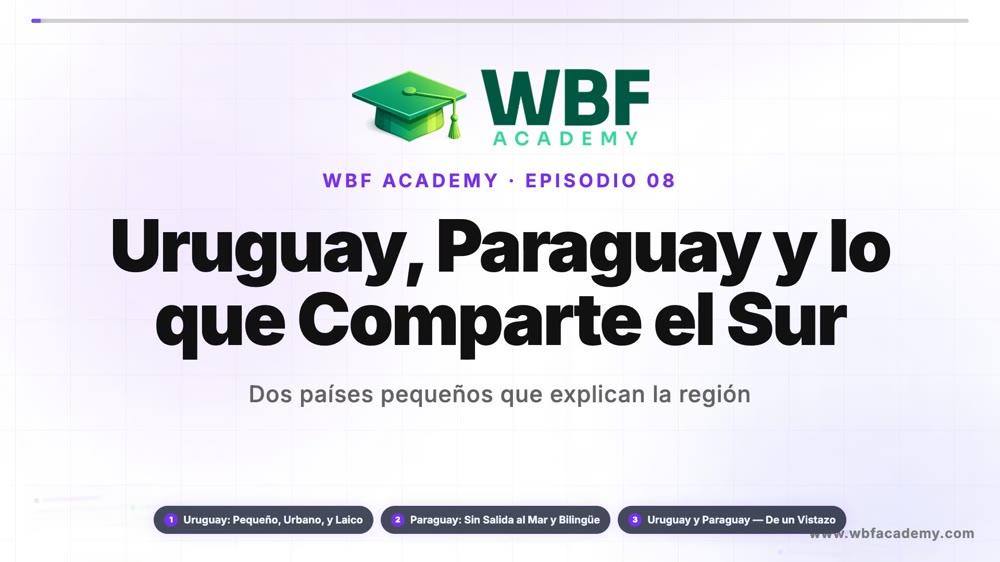 Uruguay, Paraguay y lo que Comparte el Sur