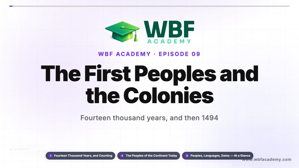 The First Peoples and the Colonies