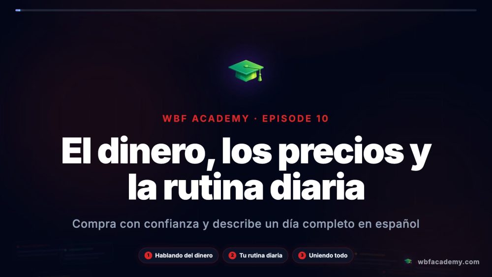 El dinero, los precios y la rutina diaria