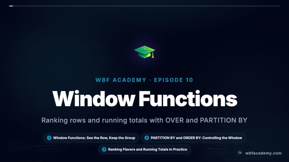 Window Functions