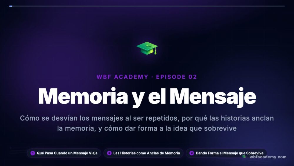 Memoria y el Mensaje