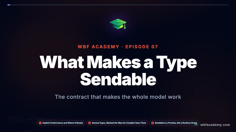 What Makes a Type Sendable
