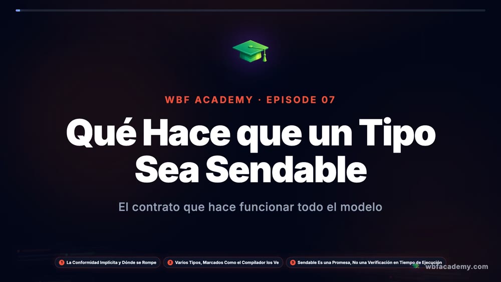 Qué Hace que un Tipo Sea Sendable