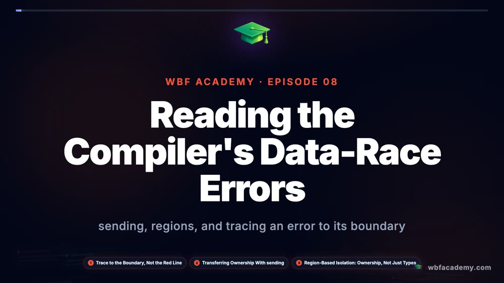 Reading the Compiler's Data-Race Errors