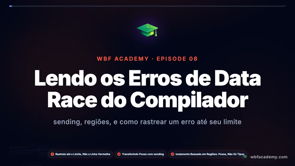 Lendo os Erros de Data Race do Compilador