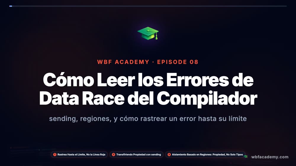 Cómo Leer los Errores de Data Race del Compilador
