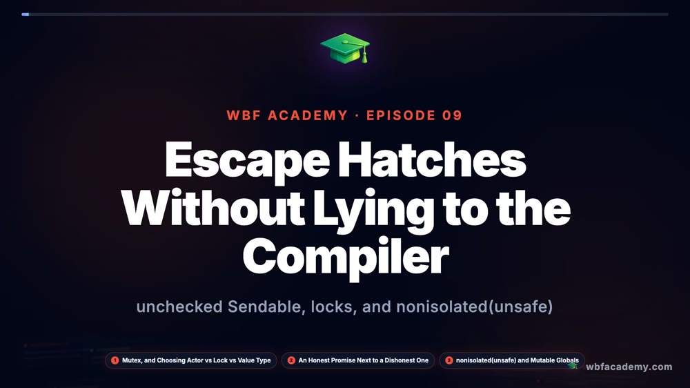 Escape Hatches Without Lying to the Compiler