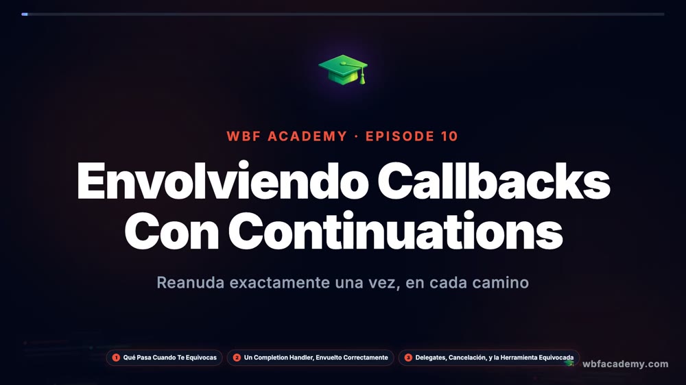 Envolviendo Callbacks Con Continuations
