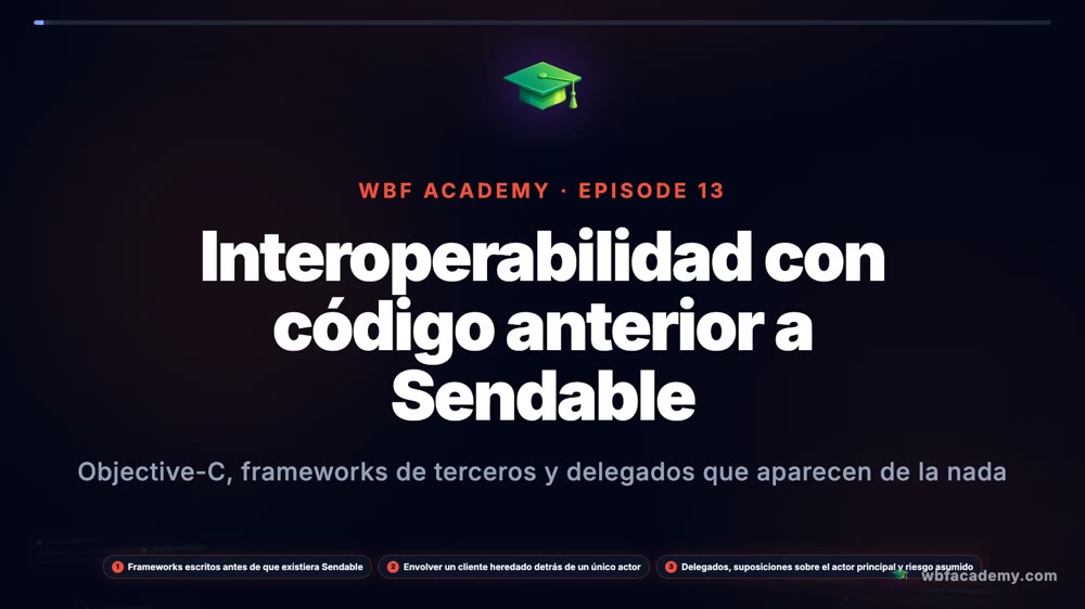 Interoperabilidad con código anterior a Sendable
