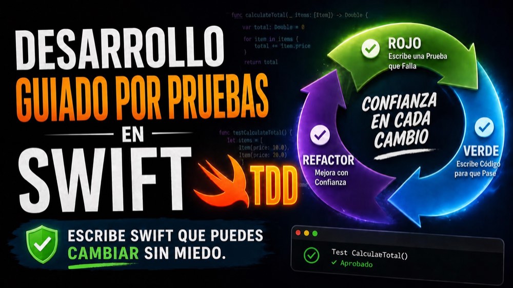 Desarrollo Guiado por Pruebas en Swift