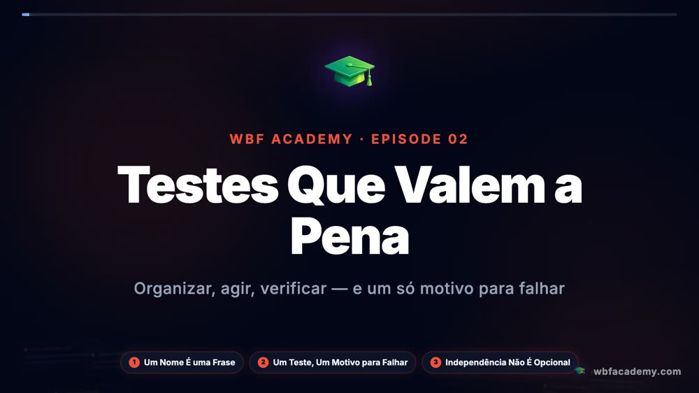 Testes Que Valem a Pena