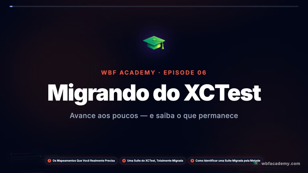 Migrando do XCTest