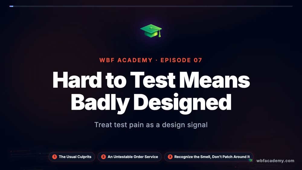 Hard to Test Means Badly Designed