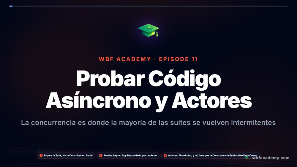 Probar Código Asíncrono y Actores