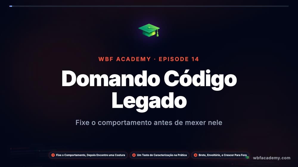 Domando Código Legado
