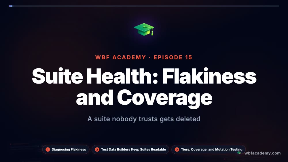 Suite Health: Flakiness and Coverage