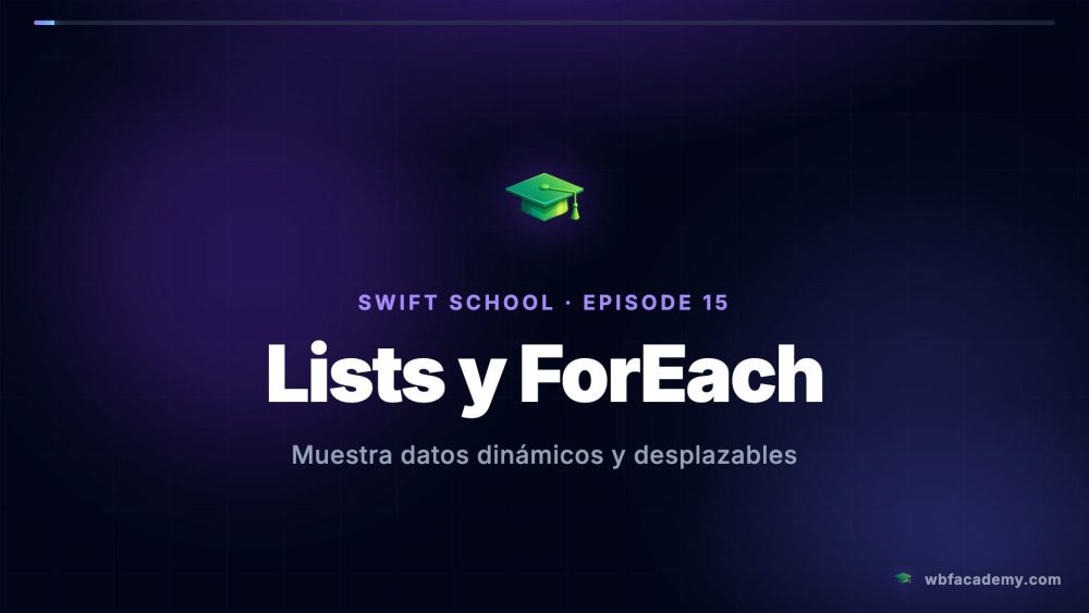 Lists y ForEach