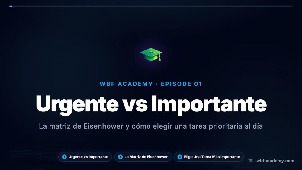 Urgente vs Importante