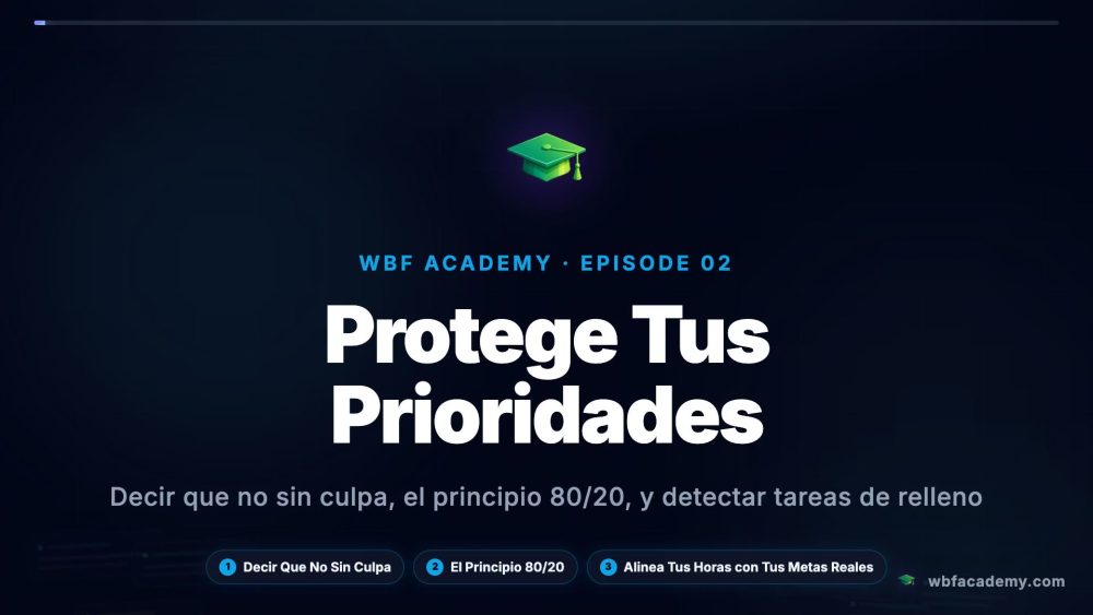 Protege Tus Prioridades