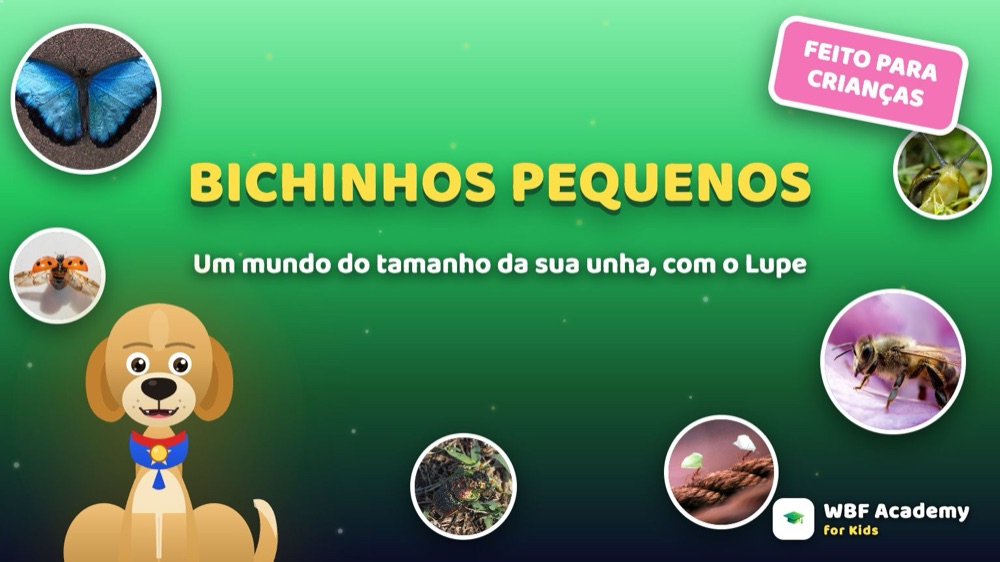 Bichinhos Pequenos para Crianças