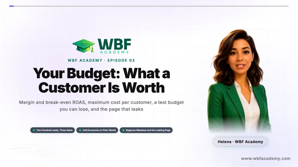 Your Budget: What a Customer Is Worth