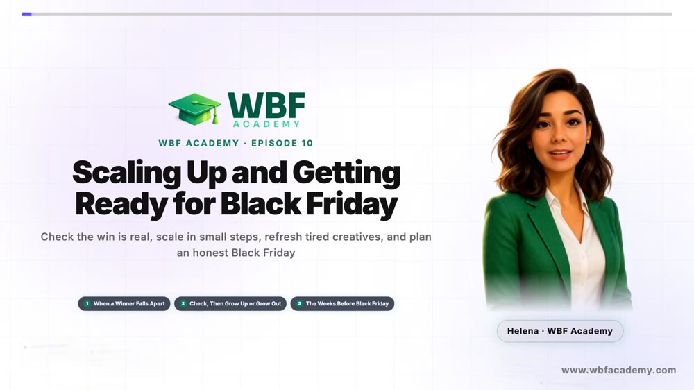 Scaling Up and Getting Ready for Black Friday
