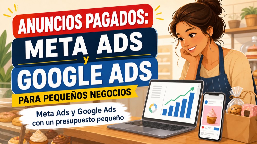 Anuncios pagados: Meta Ads y Google Ads para pequeños negocios