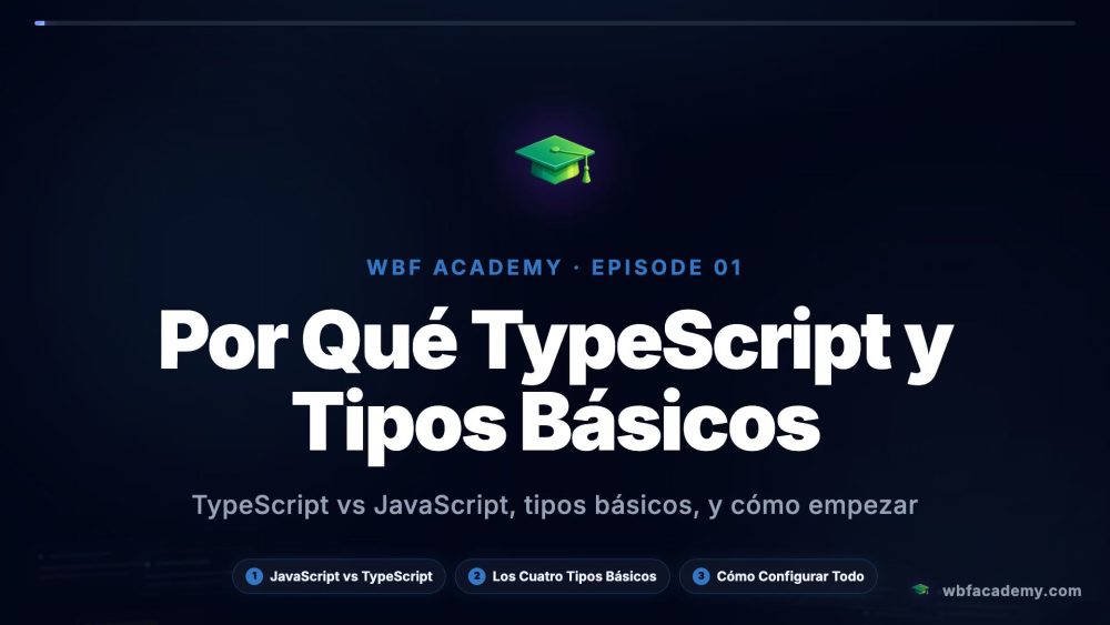 Por Qué TypeScript y Tipos Básicos
