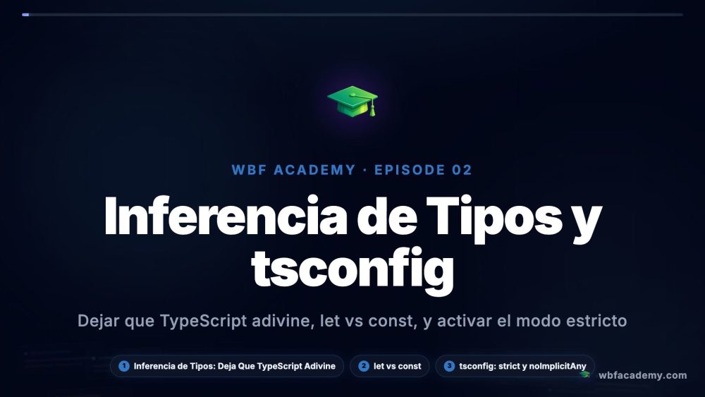 Inferencia de Tipos y tsconfig