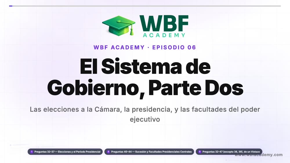 El Sistema de Gobierno, Parte Dos