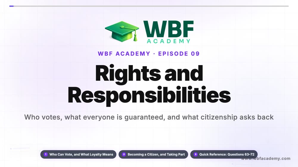 Rights and Responsibilities