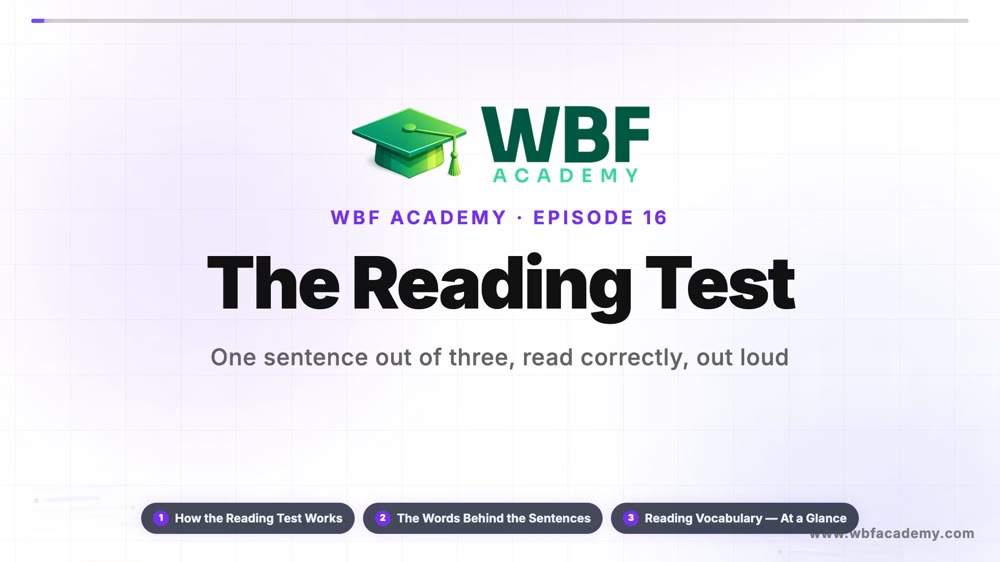 The Reading Test