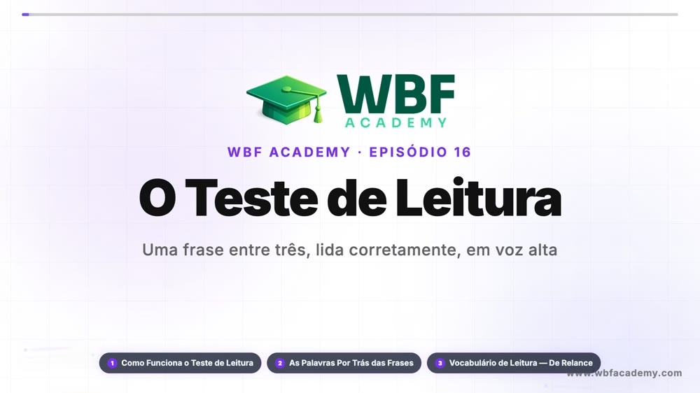 O Teste de Leitura