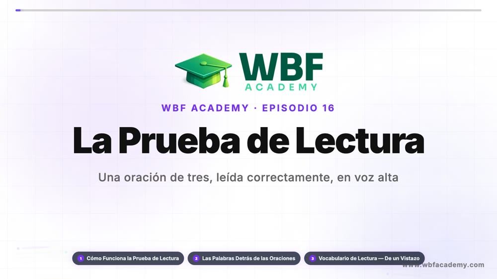 La Prueba de Lectura