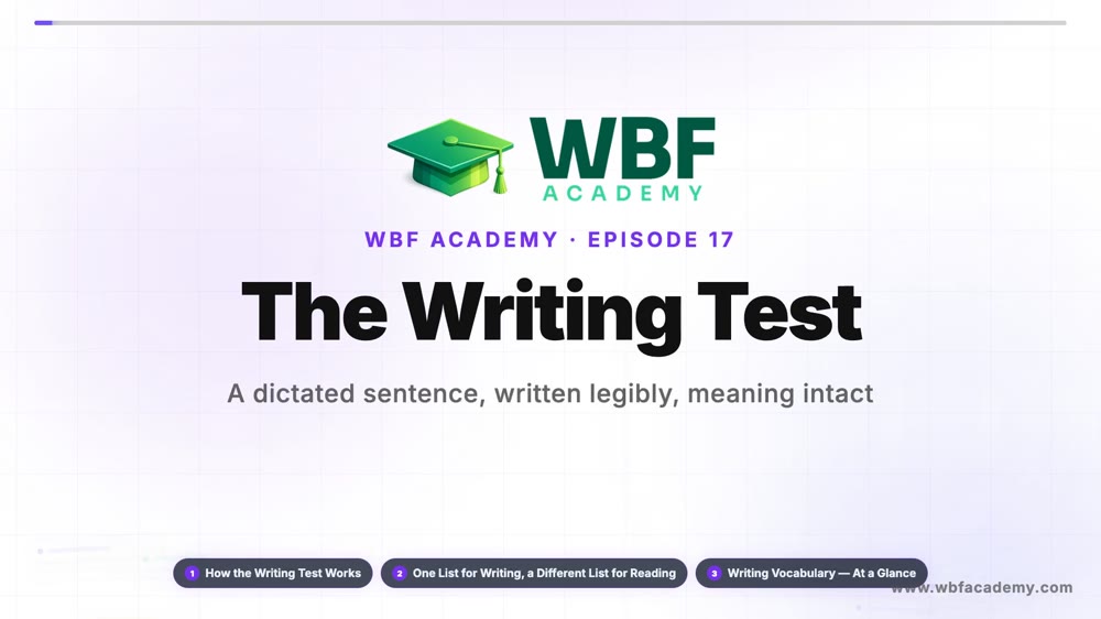 The Writing Test