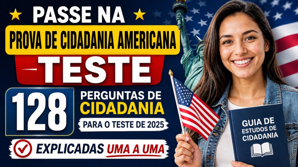 Passe na prova de cidadania americana