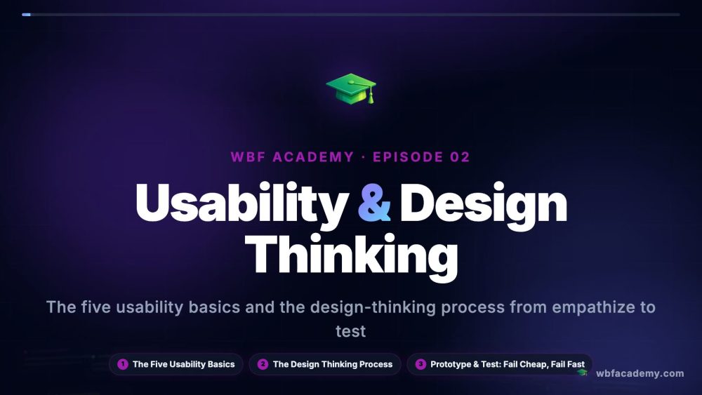 Usability & Design Thinking