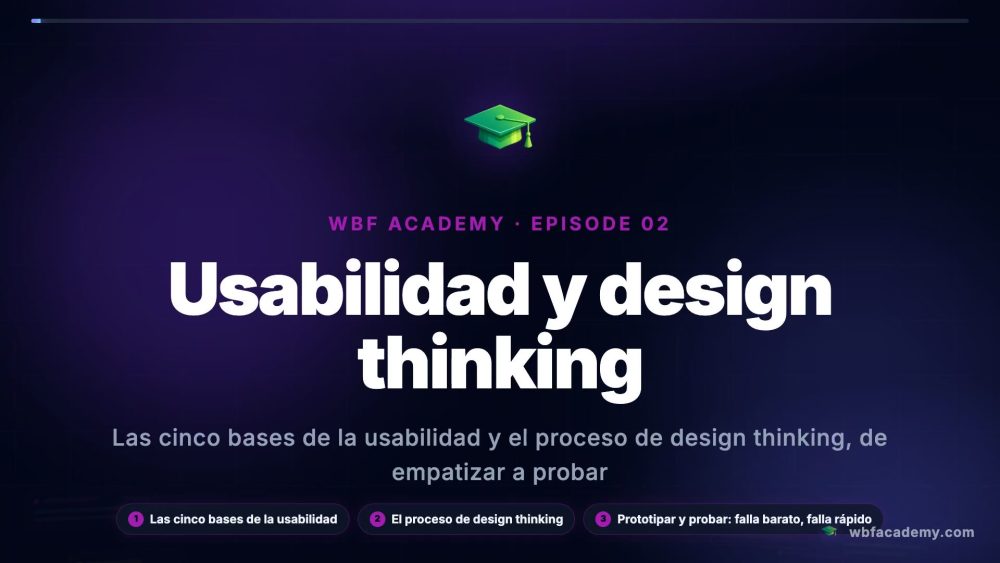 Usabilidad y design thinking