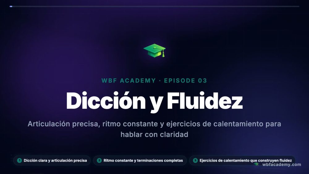 Dicción y Fluidez