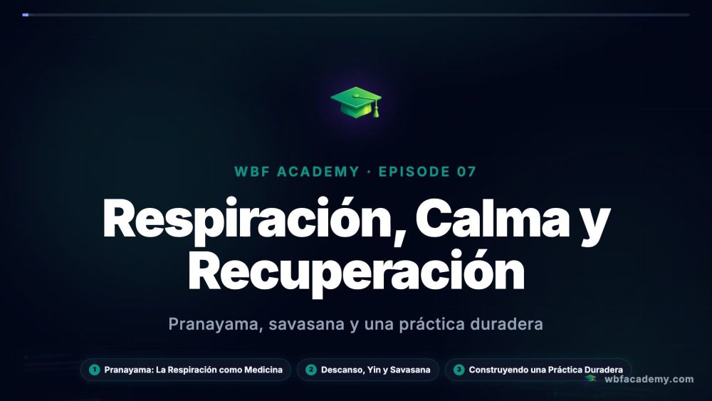 Respiración, Calma y Recuperación
